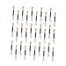 Baluue 50pcs Makeup Eyeshadow Brush Makeup Eyeshadow Brush Kit Chic Makeup Eye Makeup