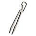 Miniature Picking Tool Stable Precision Tweezers Fine Tip Tweezers Lightweight Hobbyist Tweezers Pick Up Tweezers with Light Key Chain Survival Tool for Camping Climbing Travel and Home Bottle opener
