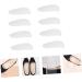 NOLITOY 4 Pairs Flatfoot Insoles - Heel Pad & Supination/Pronation Correction | Soft Gel Transparent Orthotic Inserts for Unusual Shoes - 7.8x3.5cm - Buy Online on GoSupps.com