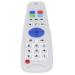 Remote Control Teether Toy Baby Teether Simulation Remote Control Shaped Various Button Soft Silicone Teething Toy (Beige)