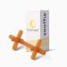 Moonjax Natural Rubber Baby Teething Toys - Baby teether for Infants  Toddlers  Newborns  CPSIA Certified
