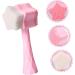 Silicone Face Brush - Facial Cleansing Tool for Smooth Skin & Massage | 13x5cm | International Shipping - Buy Online on GoSupps.com
