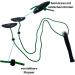 ATC Handel Shoulder Coach Pulley Set - Enhance Mobility & Rehabilitation | Gymnastics Shoulder Rope Cable with Handles - Buy Online on GoSupps.com