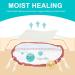 Buy 4x4 Calcium Alginate Absorbent Wound Dressing - Non-Adhesive Ideal for Pressure Sores Leg Ulcers Burns & Surgical Incisions - Fast Healing Pack of 10 - Buy Online on GoSupps.com