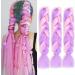 Fanfyfyu ombre braiding hair 3pack kanecalon hair braids extension jumbo braid hair extension 24 " braids box braid hair art hair hair for bricking up (mb16) 24 inch (pack of 3) db-bmb16