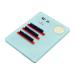 Sisiter 2-in-1 Acrylic Eyelash Extension Pallet + Round Jade Stone Set - Blue | Lash Tray Gasket for Eyelash Grafting Tool Pad - Buy Online on GoSupps.com