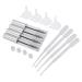 Outanaya 4pcs Eyelash Brush Tube Lip Gloss Tubes Mascara Wands and Tubes Eyelash Growth Oil Containers