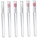 24 Pcs Lip Applicator Lipstick Applicator Wands Lip Brush for Lipstick Women Makeup Tools Lip Balm Applicator Lipstick Brush Lip Gloss Applicator Eyeshadow Makeup Brush Lip Wands 10.8x0.9cmx4pcs Assorted Colorx4pcs