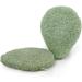 Green Tea Konjac Plant Exfoliating Sponge - Detoxifies, Firms, and Smoothes Skin - 100% Vegan - 1000.0 Count - Buy Online on GoSupps.com