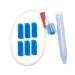 Hohopeti 1 Set Nasal Aspirator Toddler Suction Plates Baby Nose Nasal Syringe Baby Nose Aspirator Nasal Suction Bulb Nose Cleaner for Baby Nose Aspirator for Babies Blue
