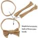 Froiny 100pcs Nylon Headbands - Soft & Stretchy Handmade Baby & Toddler Accessories - Perfect for Newborns International Shipping Available - Buy Online on GoSupps.com