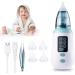 Bubbacare nasal sucker nasal sucker baby with 3 suction levels baby nasal sucker electrically with 4 reusable snot suction nozzles for toddlers and toddlers