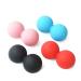 Magiclulu peanut balls massage peanut ball Double lacrosse massage balls for women massage ball massage gear for muscle relaxation body towels shoulders fitness sport yoga towel 12.00x6.30cm black
