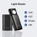 Rechargeable Light Meter Lux CCT CRI Flicker Illuminometer - Bluetooth APP, Motion Sensor, Photometer - Best Lighting Tester Tool - Buy Online on GoSupps.com