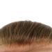 Real Hair Toupet for Men | NLW Men's Real Hair Replacement System | European Natural Wig | Breathable Swiss Top Hair Part | #4 Medium Brown - Buy Online on GoSupps.com