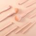 Makeup Brush 10 Set of Portable Eye Makeup Brushes Non-irritating Synthetic Fiber Bristles Orange Foundation Brushes - Buy Online on GoSupps.com