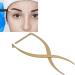 Eyebrow Measuring Ruler 3-Point Positioning Ruler Eyebrow Golden Ratio Caliper Microblading Grooming Stencil Shaper Permanent Eyebrow Measuring Tool for Student Brow Artists - Buy Online on GoSupps.com