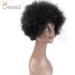 Shop Becus Short Afro Wigs for Black Women - Brazilian Real Hair Crazy Curly Afro-Puff Styles - Buy Online on GoSupps.com