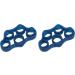 Finger Trainer High Flexibility Soft Silicone Light Portable 2 Pieces Finger Exerciser for Family Dark Blue 11lb - Buy Online on GoSupps.com
