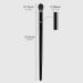 GOHIGH Smudge Brush Precision Eyeshadow & Eyeliner Tool | Synthetic Bristles Ideal for Flawless Makeup Application - Buy Online on GoSupps.com
