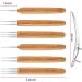 Dreadlock Crochet Needle Set - 6 Hooks with Interlocking Tool and Case - Buy Online on GoSupps.com