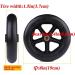 Wheelchair Wheels Wheelchair Front Castor Wheelchair Wheel Replacement Wheelchair Front Wheel 8 inch Wheelchair Accessories 1 pair Non-inflatable Wheels for Manual Wheelchairs - Buy Online on GoSupps.com