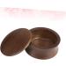 FOMIYES 2pcs Travel Soap Dish Set - Japanese Wooden Bowl for Shaving Soap & Foam - Solid Wood & Bamboo - Perfect Men's Grooming Accessory - Buy Online on GoSupps.com
