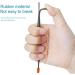 Silicone Ear Pick Double Head Earpick Ear Wax Curette Spoon Remover Clean V6R6 Ear Ear Cleaner Tools Ear Steel Spoon - Buy Online on GoSupps.com