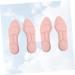 Healeved High Heel Inserts for Women - 2 Pairs Orthotic Insoles with Arch Support and Absorption Pad - Pink, 25X8.8cm - Buy Online on GoSupps.com