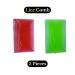 Double Sided Lice Removal Combs & Silk Satin Hair Scrunchies - Effective Lice Comb for All Hair Types | Daily Use Accessories (Red Green - Buy Online on GoSupps.com