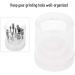 Plastic Nail Drill Stand | 48 Holes Transparent Holder for Nail Art | Organizer Box | International Shipping - Buy Online on GoSupps.com