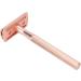 Double Blade Razor | Men's Safety Razor with Ergonomic Zinc Alloy Brass Handle | Travel & Home Use (Copper) - Buy Online on GoSupps.com