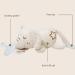 Paodduk Animal Pacifier Holder - Soft Cuddly & Skin-Friendly Attachment for Most Pacifiers | Adorable Elephant Design - Buy Online on GoSupps.com