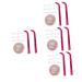 FRCOLOR 4 Sets Eye Makeup Aid Lash Stamp for Bottom Eyelashes Lash Stamp for Lower Lashes Eyelash Stencils Eyeliner Stencils Eyelashes Prints Stamp Eyelash Stamp for Beginner Diphenylene