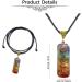 7 Chakra Healing Crystal Orgone Energy Pendant Necklace - WULILONG Natural Gemstone Protection Amulet for Men and Women - Buy Online on GoSupps.com