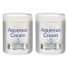 Aqueous Cream Unscented 500ml - Softens & Moisturises - Fragrance Free & Lanolin Free - With The Light Non-greasy Formulation Aqueous Cream For Essential Skin Care -2Pk Aqueous Cream (500ml)