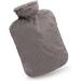 BICAREE 2L PVC Hot Water Bottle with Cover for Neck, Shoulder, Hand, and Feet Pain Relief - Grey | Hot & Cold Therapy for Menstrual Cramps - Buy Online on GoSupps.com