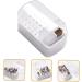 Healeved Grinding Head Cleaning Box Nail Bits Nail Grinding Head Holder Nail Salon Product Reusable Nail Drill Bit Nail Room Accessories Charm Holder Plastic Storage Rack Women's Ceramics - Buy Online on GoSupps.com
