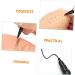 Hemoton 20 pcs Waterproof Embroidered Fine Oil Cosmetics Marking Skin Eyebrow Mapping Pen Position Pens - Buy Online on GoSupps.com