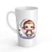 White Ceramic Baby Monkey Mug - Large 483 ml Perfect for Hot Chocolate or Milk Fun and Easy to Use