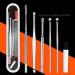 Senmubery 6Pcs Ear Pick Cleaning Set Health Care Ear Wax Remover Ear Wax Remover Curette Kit - Buy Online on GoSupps.com