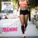 CFA V1 Compression Socks for Men & Women | Ideal for Running Gym Cycling | Sustainable Danish Design | Muscle Recovery | M Super Black - Buy Online on GoSupps.com