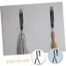 Alipis 2pcs Hook Storage Hangers Clothes Rack Hooks Door Hanger Hook for Hats Hook Door 8.00X3.70X1.30CM Black - Buy Online on GoSupps.com