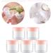 YUIP 30 Pieces Cosmetic Container 20ml Plastic Travel Jars Round Clear Wide-mouth Leak Proof Plastic Container Jars with Lids for DIY Travel Makeup Creams Lotion Lip Balm Eye Cream (1 oz Pink) - Buy Online on GoSupps.com