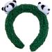TQUXNGA Panda Halloween Headband for Womens Girls Daily Wearing Halloween Party Fancy Dress Cosplay Hair Accessories Panda head ginger fu - Buy Online on GoSupps.com