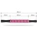 Obahdirry Muscle Roller Stick - Effective Body Massager for Muscle Soreness Relief & Cramps | International Shipping Available - Buy Online on GoSupps.com