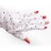 Moisturising Gloves UPF 50+ Manicure Gloves Anti UV Shield Gloves for Gel Nail Lamp Nail Art Fingerless Glove for Manicure Dryer Long 11.5x40 cm - Buy Online on GoSupps.com