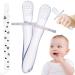 Bite ring baby bite ring baby dental aid baby bite ring bite toy brush dental care tool for baby silicone (x1 toys) (x2 toys)