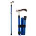 1 Pair of Forearm Crutches Crutches for Travel Height Adjustable 84-94cm Crutches for Walking Lightweight Non-Slip with Rubber Handles Folding Easy to Store (1 Pcs) Journey