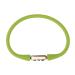 Men women negative ions balance energy bracelet magnetic therapy silicone sports bracelet with anti-slip welding festival for basketball gym fitness (green)